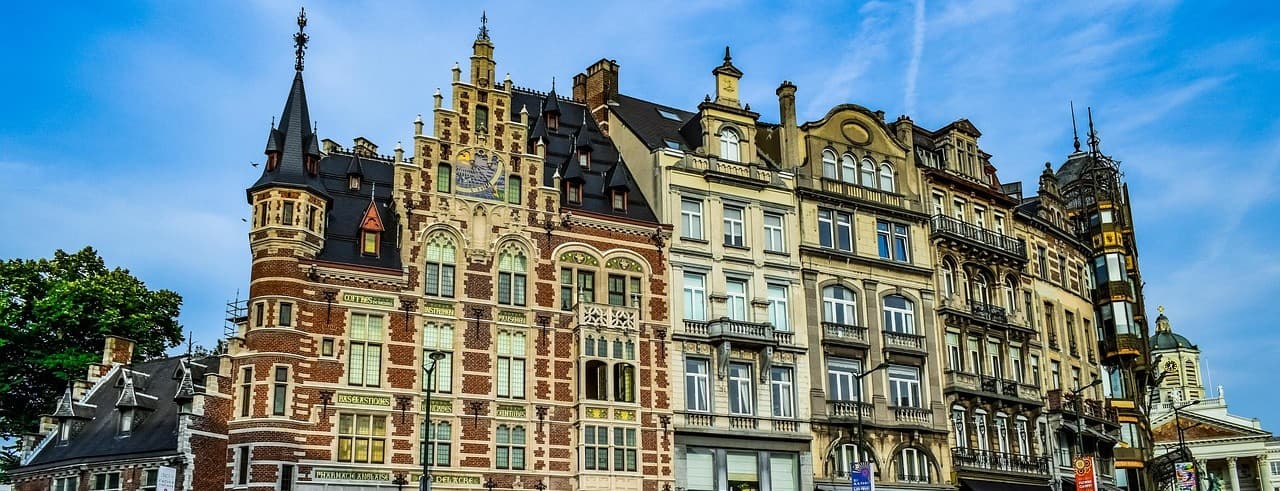 Brussels cityscape